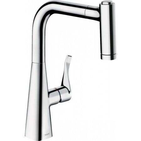 Смеситель для кухни Hansgrohe Metris M71 73800000 на мойку хром