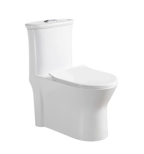 Унитаз-компакт напольный с бачком Stella Polar Бильбао SP-00001849 белый с сиденьем микролифт душевой смыв