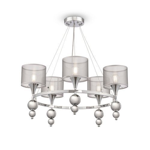 Люстра Freya Lauren FR5093PL-05CH 265x605x595 Подвесные люстры