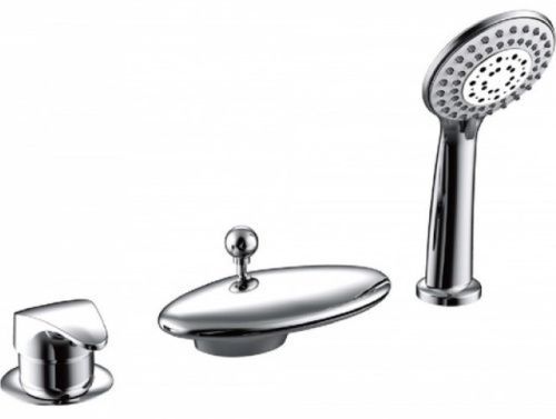 Смеситель Bravat Niagara F5140197CP-RUS на борт ванны хром