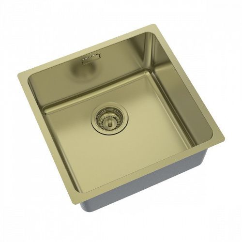 Кухонная мойка IDDIS Edifice EDI44B0i77 44х44 цвет золото поверхность матовая