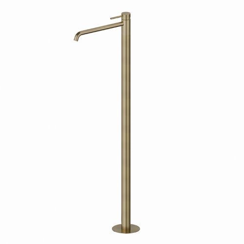 Смеситель Newform X-STEEL 316 69618EX.59.098 напольный золото