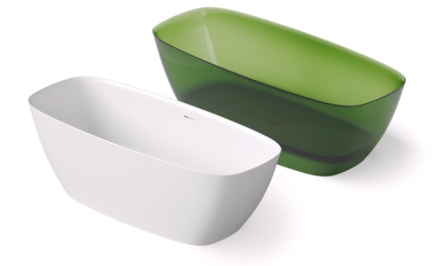 Ванна из искусственного камня Dea Design Edge DD8671 1700 18 170х72 отдельностоящая прямоугольная