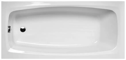 Ванна акриловая Alba Spa VALENCIA ВПР0050000100 150х70 пристенная прямоугольная без ножек