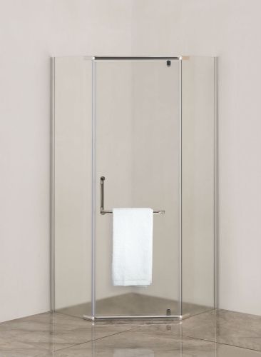 Душевой уголок Agger A03-090MCR/G 86х86 стекло матовое профиль хром глянцевый без поддона