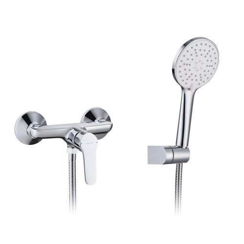 Смеситель для ванны и душа Splenka S07.20 настенный хром