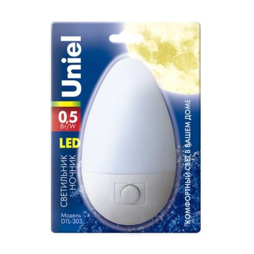 Светильник настенный Uniel DTL-303 DTL-303-Овал/White/3LED/0,5W