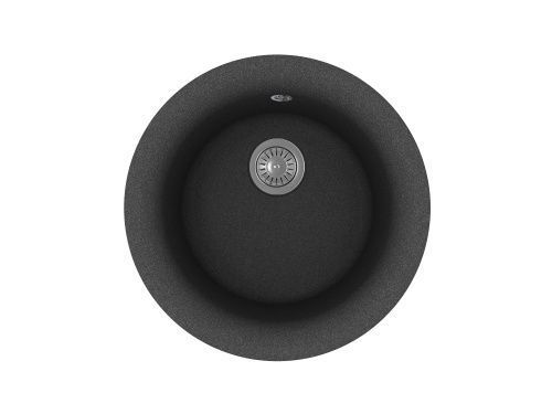 Кухонная мойка Florentina Антик 17.020.B0510.102 51х51 цвет черный поверхность матовая