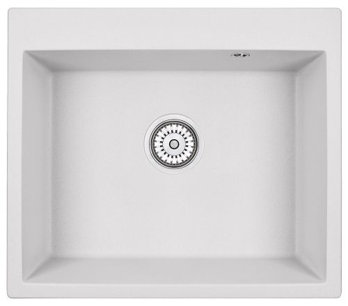 Кухонная мойка Granula 6001, АРКТИК 60х52 цвет светло-серый поверхность матовая