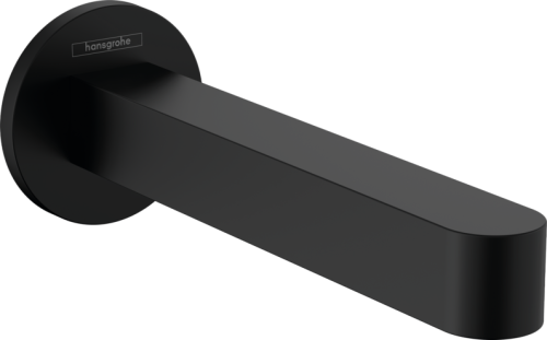 Излив Hansgrohe 76410670 настенный черный матовый
