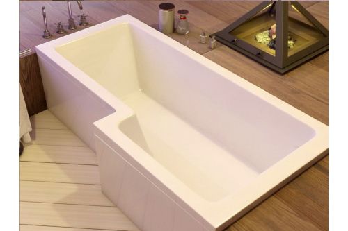 Ванна акриловая Vayer Options Гл000023295 165х85 пристенная ассиметричная