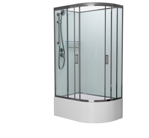 Душевая кабина Frank 188009 120х80 без крыши ориентация левая