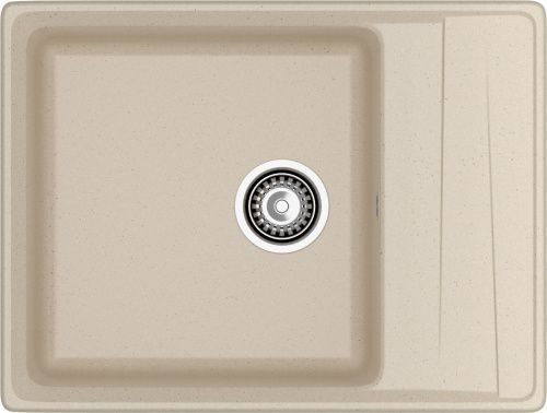 Кухонная мойка Granfest Level LV-660L кашемир 66х50 цвет бежевый поверхность матовая