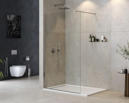 Душевая перегородка Cezares LIBERTA LIBERTA-L-1-140-120-C-Cr 140х195 стекло прозрачное профиль хром глянцевый