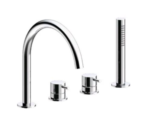 Смеситель Almar E214006.CR на борт ванны хром