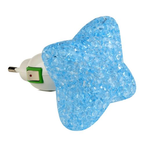 Светильник настенный Uniel DTL-309 DTL-309-Звездочка/Blue/1LED/0,1W