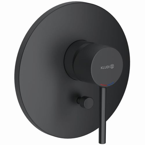 Смеситель Kludi BOZZ 386503976 встраиваемый черный матовый