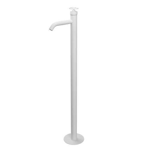 Смеситель для раковины Remer Chrono CH18BO напольный белый