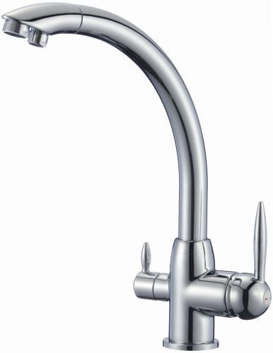 Смеситель для кухни Savol S-L1699 на столешницу хром