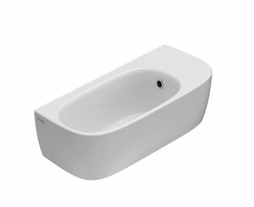 Раковина керамическая Globo GENESIS GE046BI 50х22 подвесная цвет белый 1 отверстие под смеситель