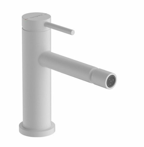 Смеситель Hansgrohe Tecturis S 73201700 на биде белый матовый