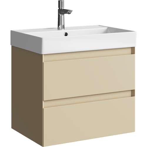 Тумба под раковину Aqwella Y GE01652MD 66х47х63 подвесная