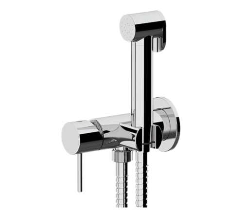 Гигиенический душ со смесителем Remer X65C25W хром