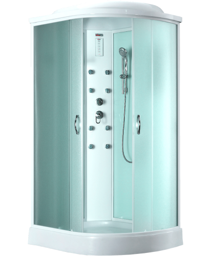 Душевая кабина Timo Eco TE-0702L 120х80 асимметричная с крышей ориентация левая