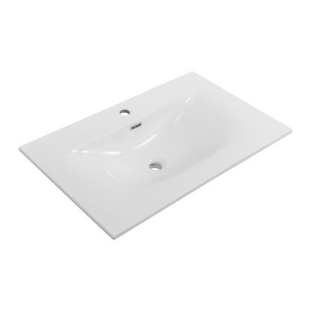 Раковина керамическая Cezares MOLVENO CZR-8099-90/50 91х51 подвесная цвет белый глянцевый 1 отверстие под смеситель