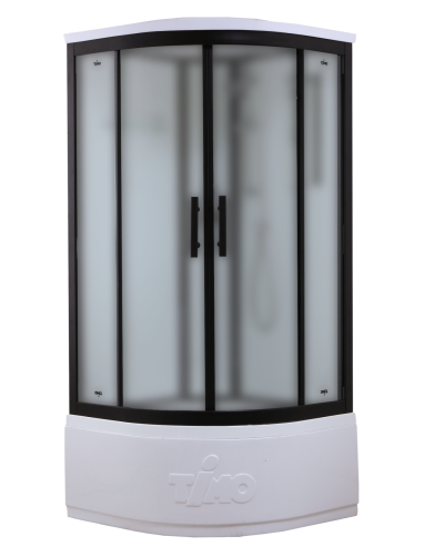 Душевая кабина Timo Standart T-6690BF 90х90 четверть круга с крышей ориентация универсальная