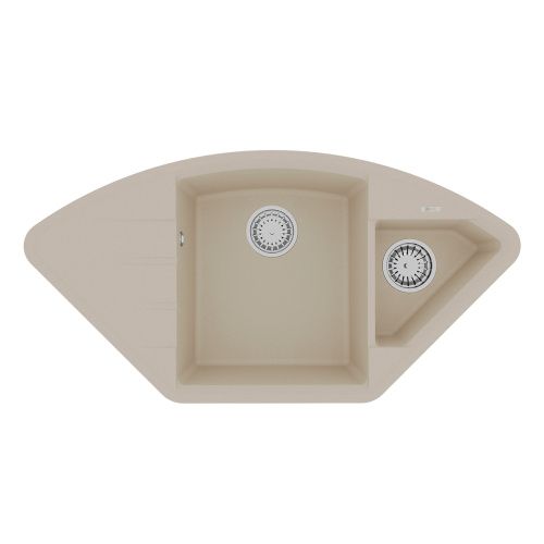 Кухонная мойка LeMark Irkana 980 9910044 98х50 цвет бежевый поверхность матовая