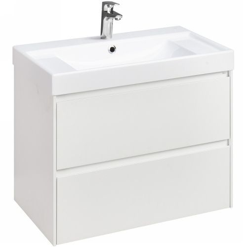 Тумба под раковину Roca Ona A857630509 79х45х57 подвесная цвет белый матовый