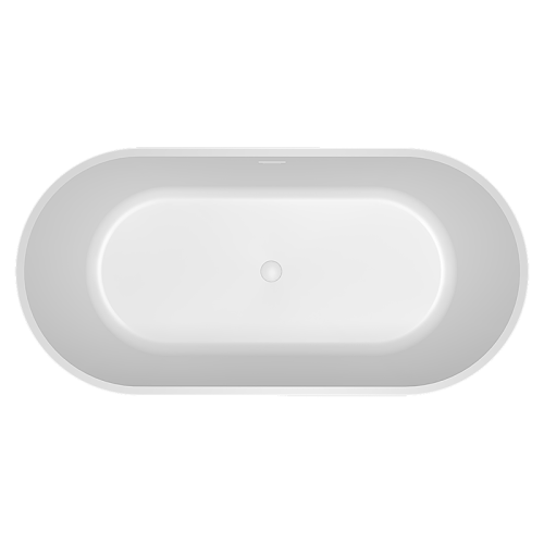 Ванна из искусственного камня Timo ELISSA ELISSA1700 170х80 отдельностоящая овальная