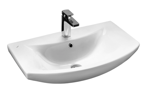 Раковина мебельная керамическая Santek Балтика 70 1.WH20.7.776 72х44 накладная цвет белый 1 отверстие под смеситель