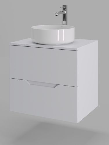 Тумба с раковиной Orange Line Li-60TuwMDF+B09-360W 61х46х68