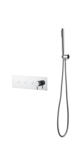 Смеситель для душа Boheme Fusion 130-SYS-CR встраиваемый в стену хром