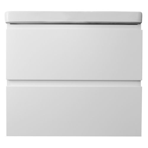 Тумба с раковиной Azario Мила CS00082786 72х48х67 подвесная цвет белый