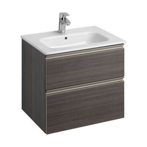 Тумба под раковину Roca THE GAP A857397402 61х46х54 подвесная цвет коричневый