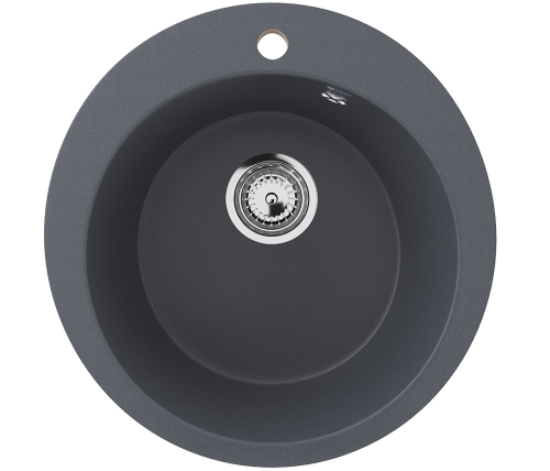 Кухонная мойка Ulgran Classic U-405-343 50х50 цвет антрацит
