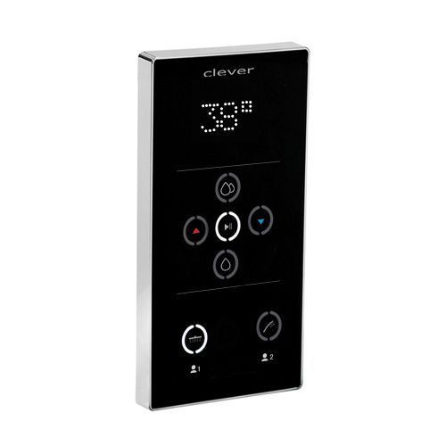 Смеситель Clever iClever PLUS 61518 встраиваемый в стену черный