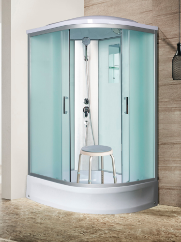 Душевая кабина River DESNA 100/80/24 MT L (10000002556) 100х80 асимметричная с крышей ориентация левая