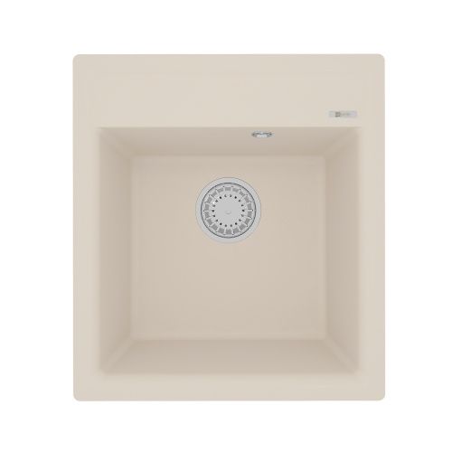 Кухонная мойка LeMark Hanka 450 9910012 45х50 цвет бежевый поверхность матовая