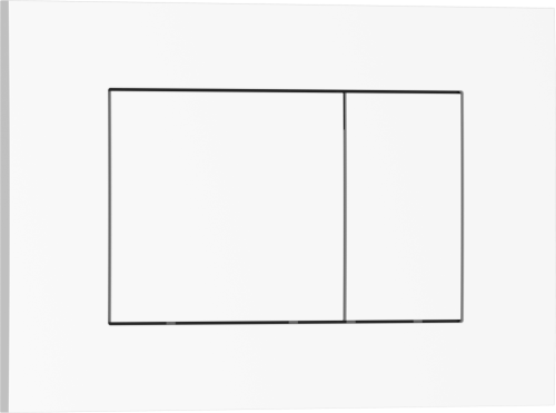 Клавиша смыва механическая Iberica Blanca ESTI-S IB.B085.001.000 цвет белый
