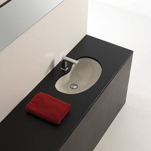 Раковина керамическая Artceram Washbasin IDL001 01 00 60х40 встраиваемая цвет белый без отверстий под смеситель