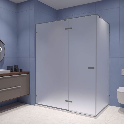 Душевой уголок RGW Stilvoll 353204028-210 120х80 стекло матовое профиль сатин без поддона