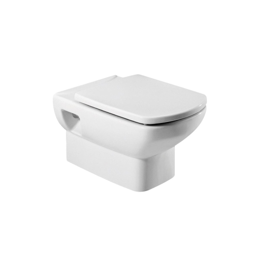 Чаша унитаза подвесная Roca DAMA SENSO 7.3465.1.700.0 цвет белый без сиденья каскадный смыв