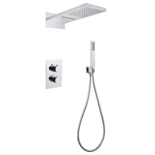 Душевая система ABBER AF8052 встраиваемая в стену с термостатом