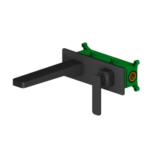 Смеситель для раковины Timo Torne 4371/03SM встраиваемый в стену черный матовый