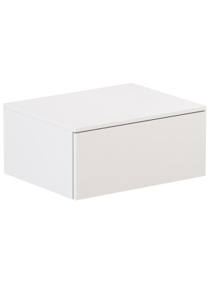 Тумба Velvex UNIT tpUNI.60.H27.Y-211 60х48х27 подвесная цвет белый матовый