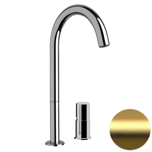 Смеситель Daniel Trilogy TG655LDP на раковину золото